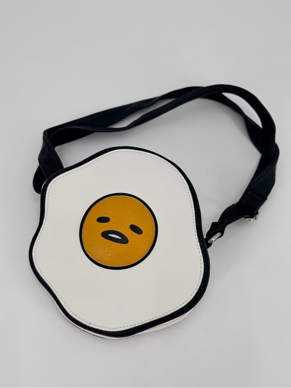 Loungefly Gudetama Lazy Egg Crossbody Bag Purse FLAW